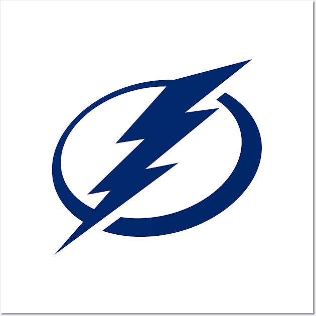 Tampa Bay Lightning Wall Art by Lesleyred